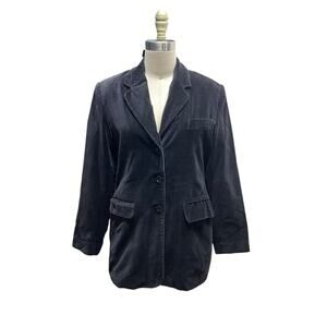 Vtg Boutique Europa Velvet Tailored Blazer Gothic Victorian Vampire Witch SZ 6